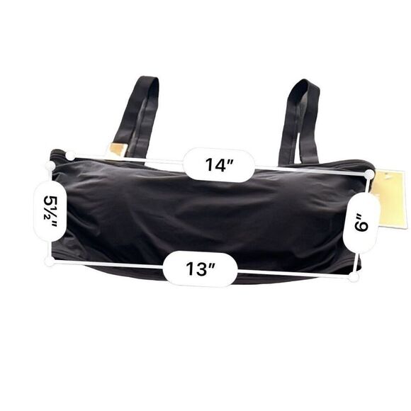 Michael Kors One Shoulder Bikini swimsuit Set size L - Picture 6 of 10